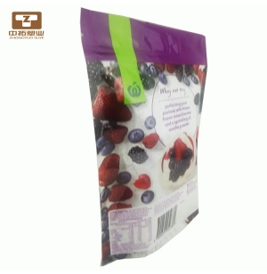  Self-supporting zipper bag